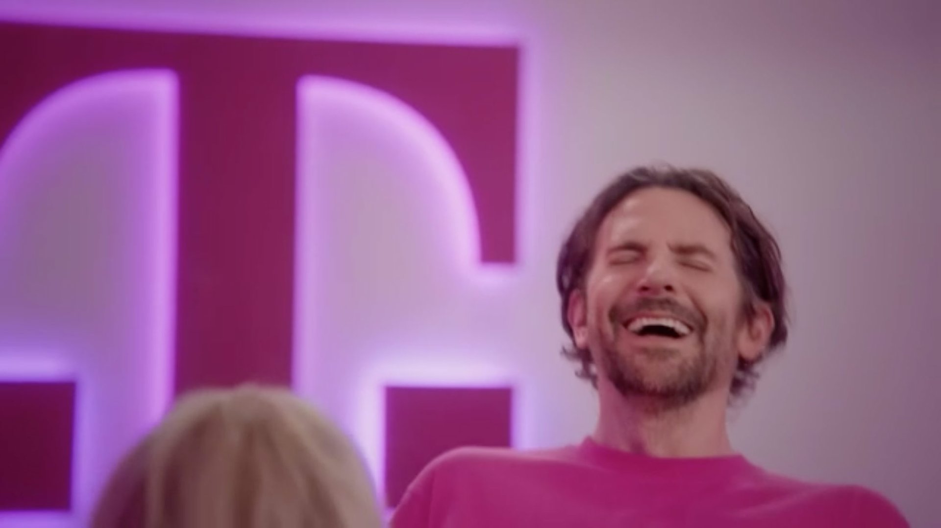 Bradley Cooper's Reactions at Sunday's Super Bowl